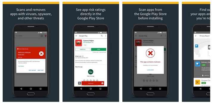 norton mobile security apps